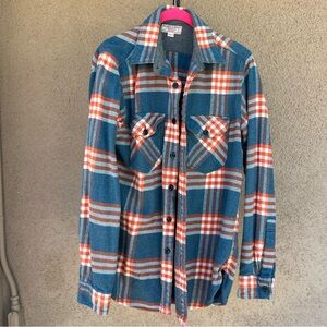 J.Crew Wallace & Barnes Men’s Button Down Plaid Flannel Shirt Small